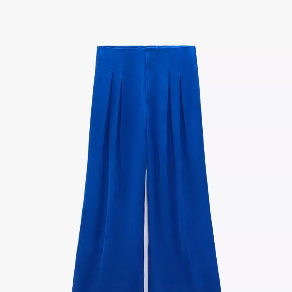 Elegant Blue Women's Pants